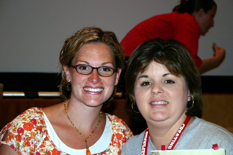 Me with Becky Higgins at the 2005 CKU in Orlando